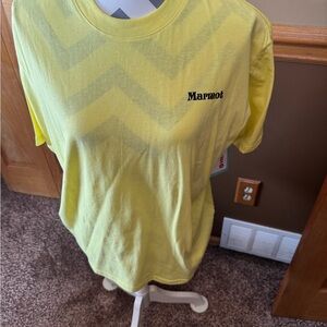 Marmot Light Yellow Sunshine Tee